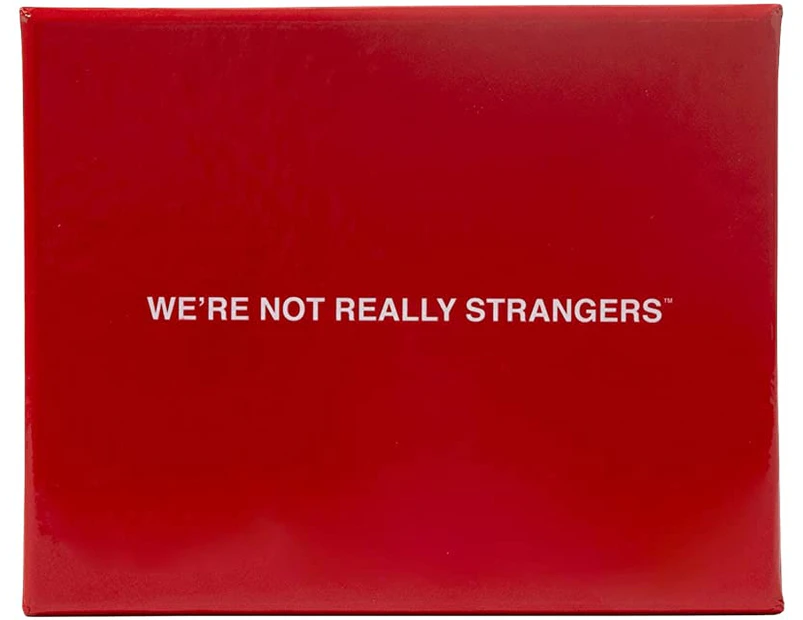 We're Not Really Strangers Card Game - An Interactive Adult Card Game and Icebreaker
