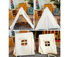 Pikler Foldable Wooden Climbing Triangle with Tent