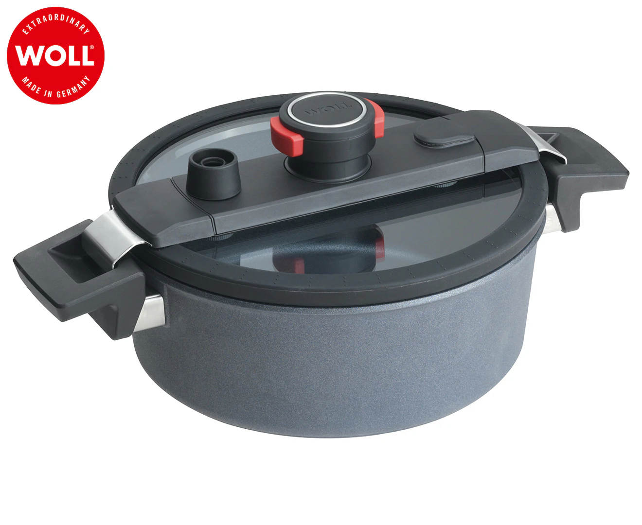 Woll 28cm Diamond Active Lite Induction Casserole w/ Lid