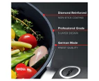 Woll 24cm Diamond Lite Fixed Handle Frypan