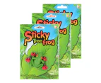 3x Fumfings Animal Sticky Tree Squishy Frog 18cm Jungle Fun 3y+ Toys Kids/Child
