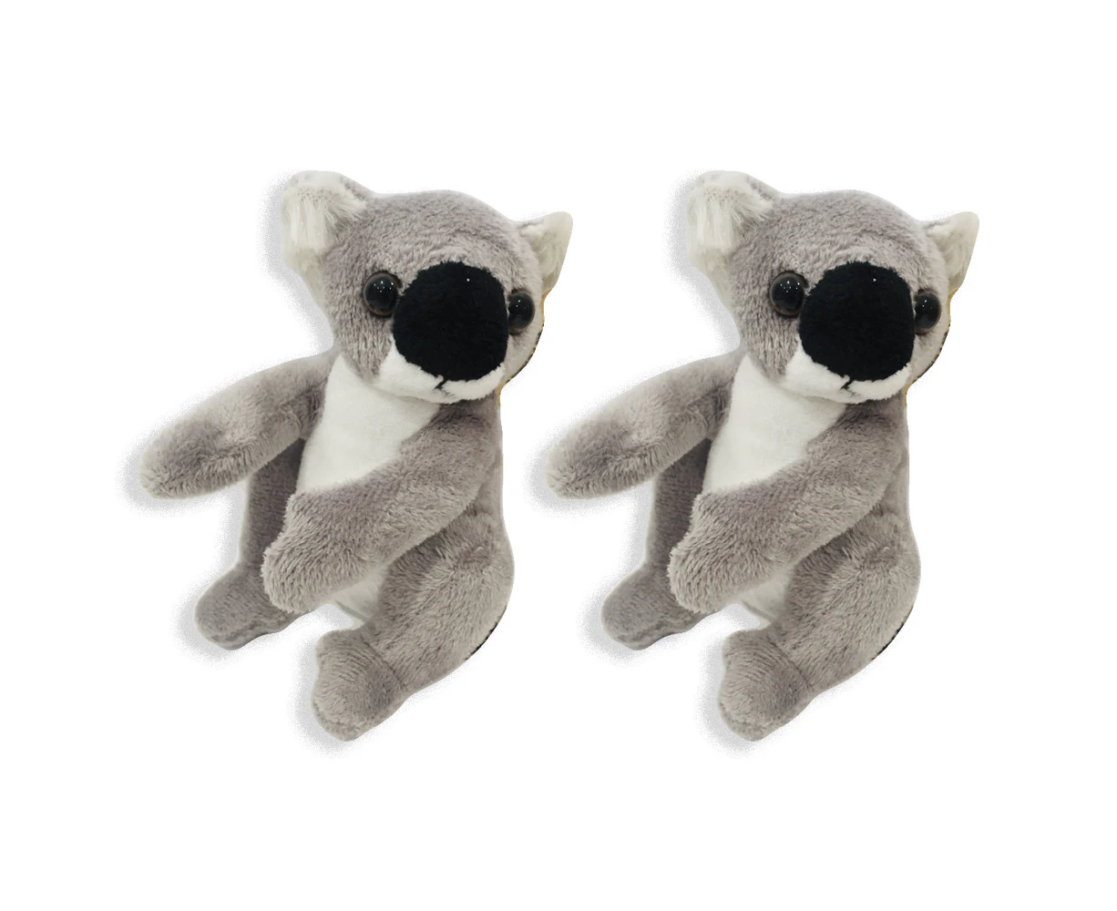 2x Living Nature Australian Mini Buddies Koala Kangaroo Crocodile 14cm Kids Asst