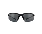 Montana SP302 Sunglasses - Black Rubber / Smoke Polarized