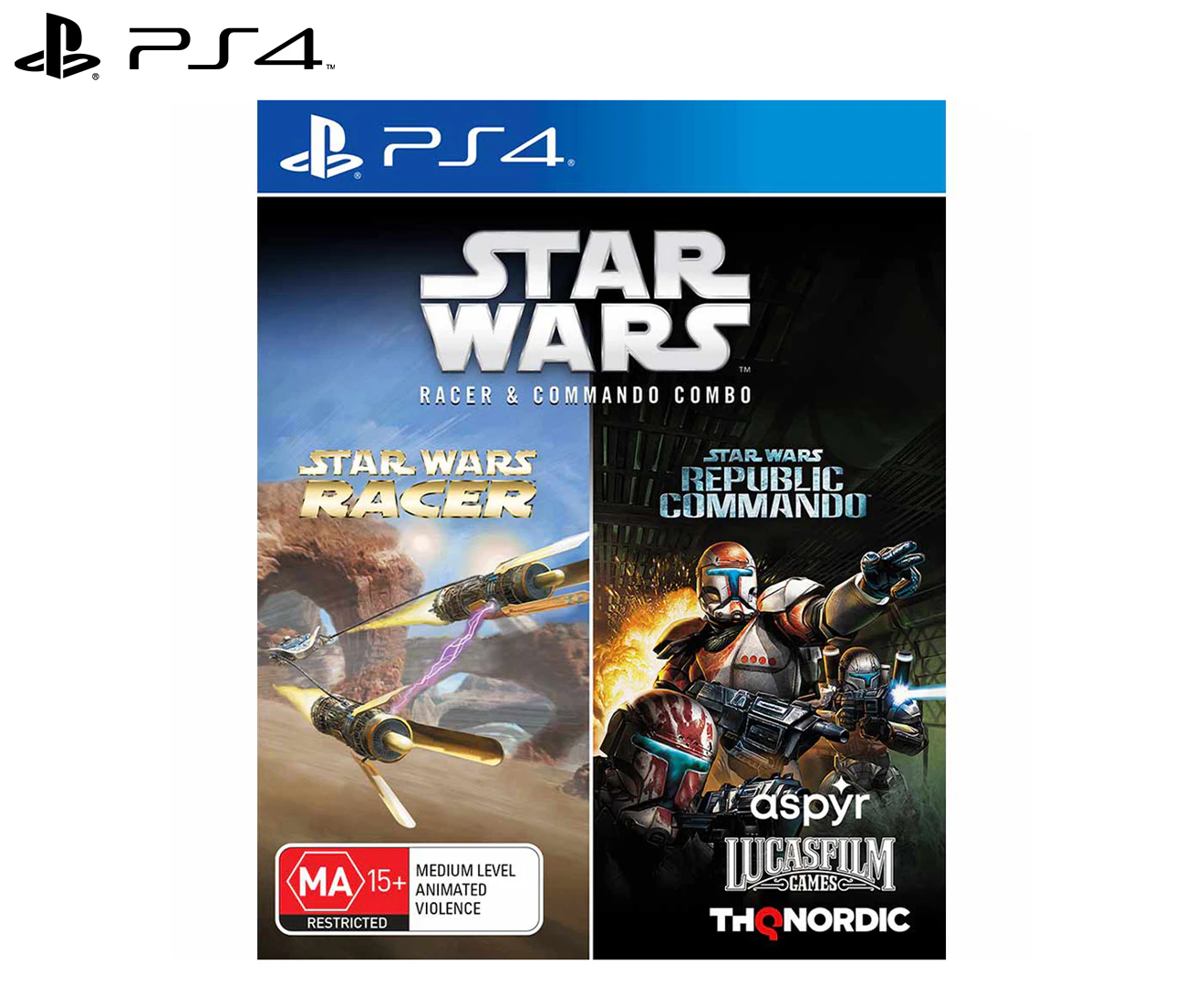 Star Wars Racer and Commando Combo (PS4)