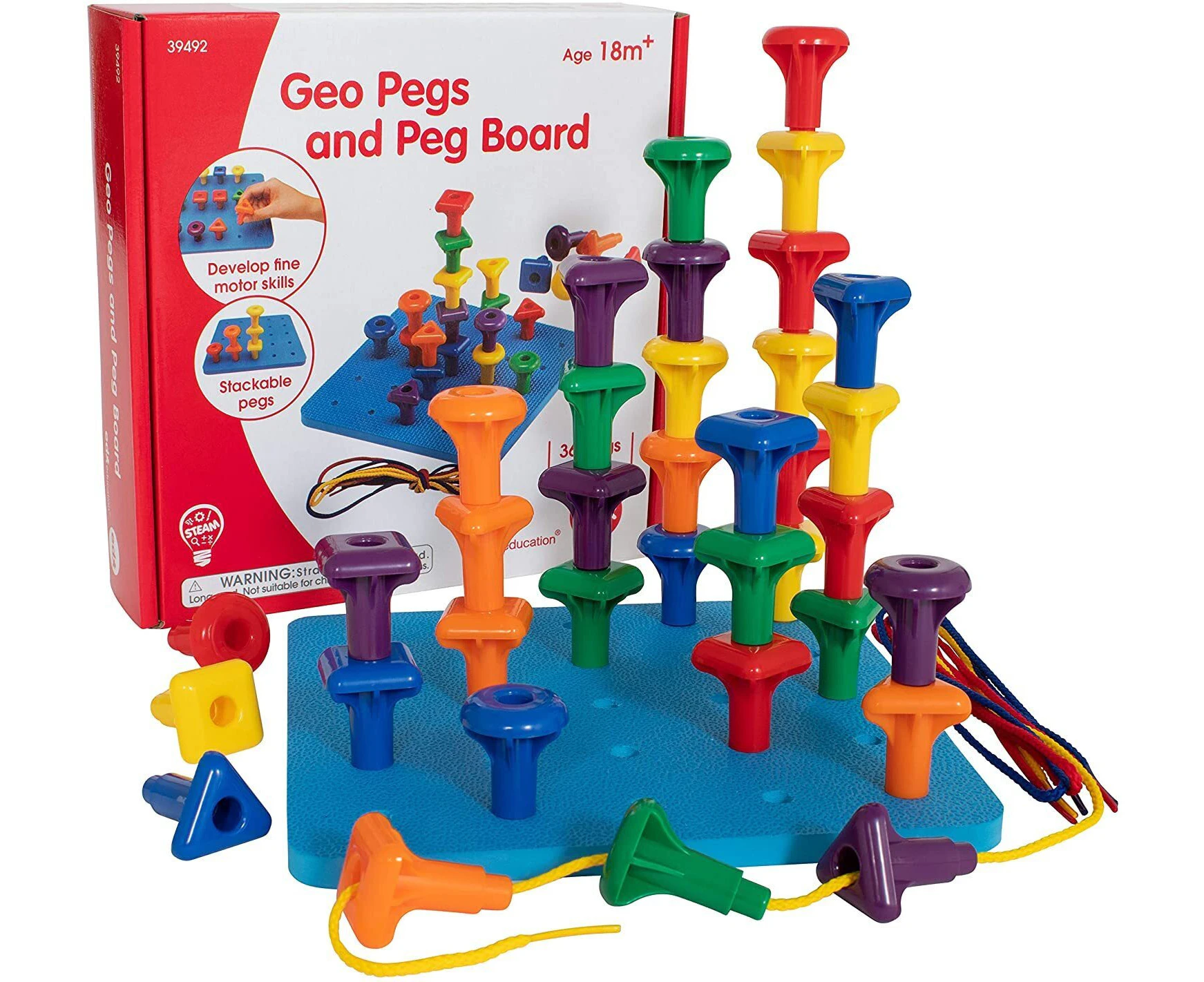 Edx Education Geo Peg and Peg Board