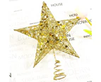 20cm Christmas Tree Top Star Decor Christmas Tree Topper Home Party Decorations