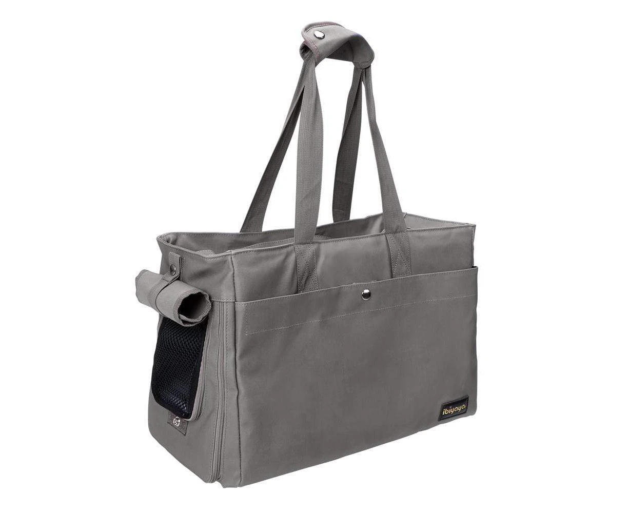 Canvas Pet Tote/Carrier (Grey)