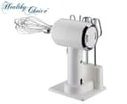 Healthy Choice Cordless Hand Mixer w/ Stand - White/Silver 1