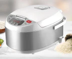 Healthy Choice 5L Rice Cooker - White/Silver RC510