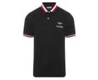Tommy Hilfiger Men's Hudson Custom Fit Polo Shirt - Deep Knit Black 1