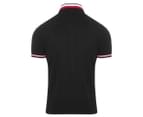 Tommy Hilfiger Men's Hudson Custom Fit Polo Shirt - Deep Knit Black 3