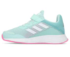 Adidas Kids' Duramo SL Running Shoes - Halo Mint/Cloud White/Screaming Pink