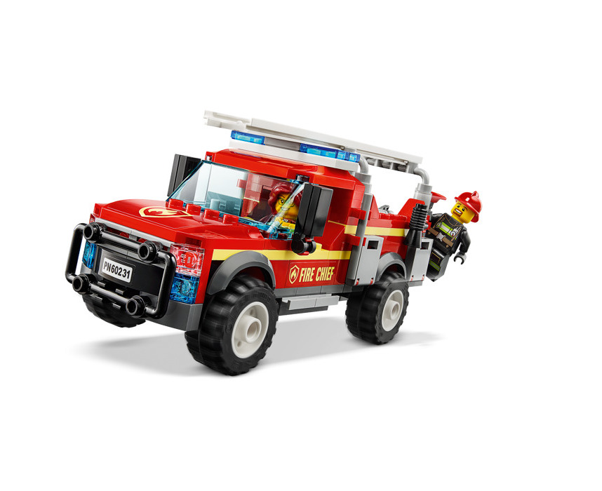 Fire chief response truck lego online