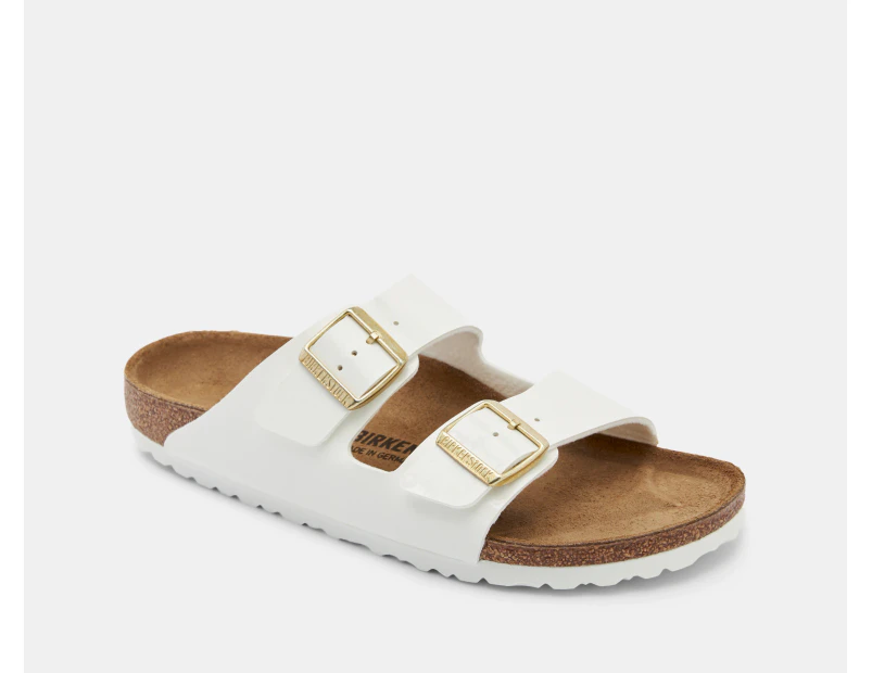 Birkenstock Women's Arizona Narrow Fit Sandals - Patent White