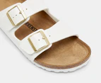 Birkenstock Women's Arizona Narrow Fit Sandals - Patent White