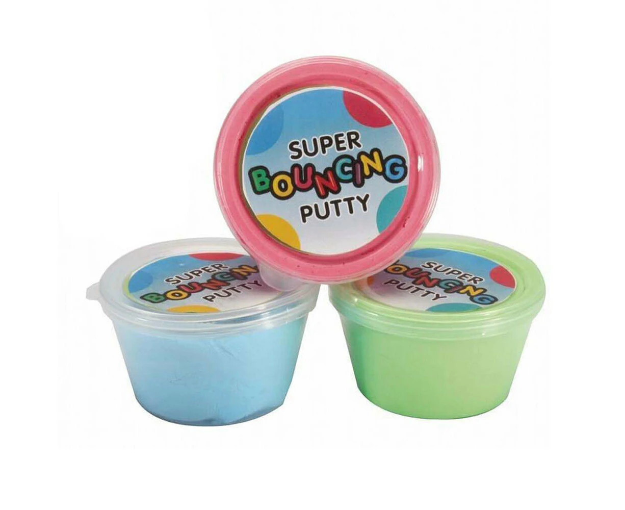 3x Fumfings Novelty 9cm Super Bouncing Putty Mould Creative Fun Toys 3y+ Assort