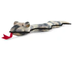 Chompers Squeaky Plush Snake Dog Toy - Randomly Selected