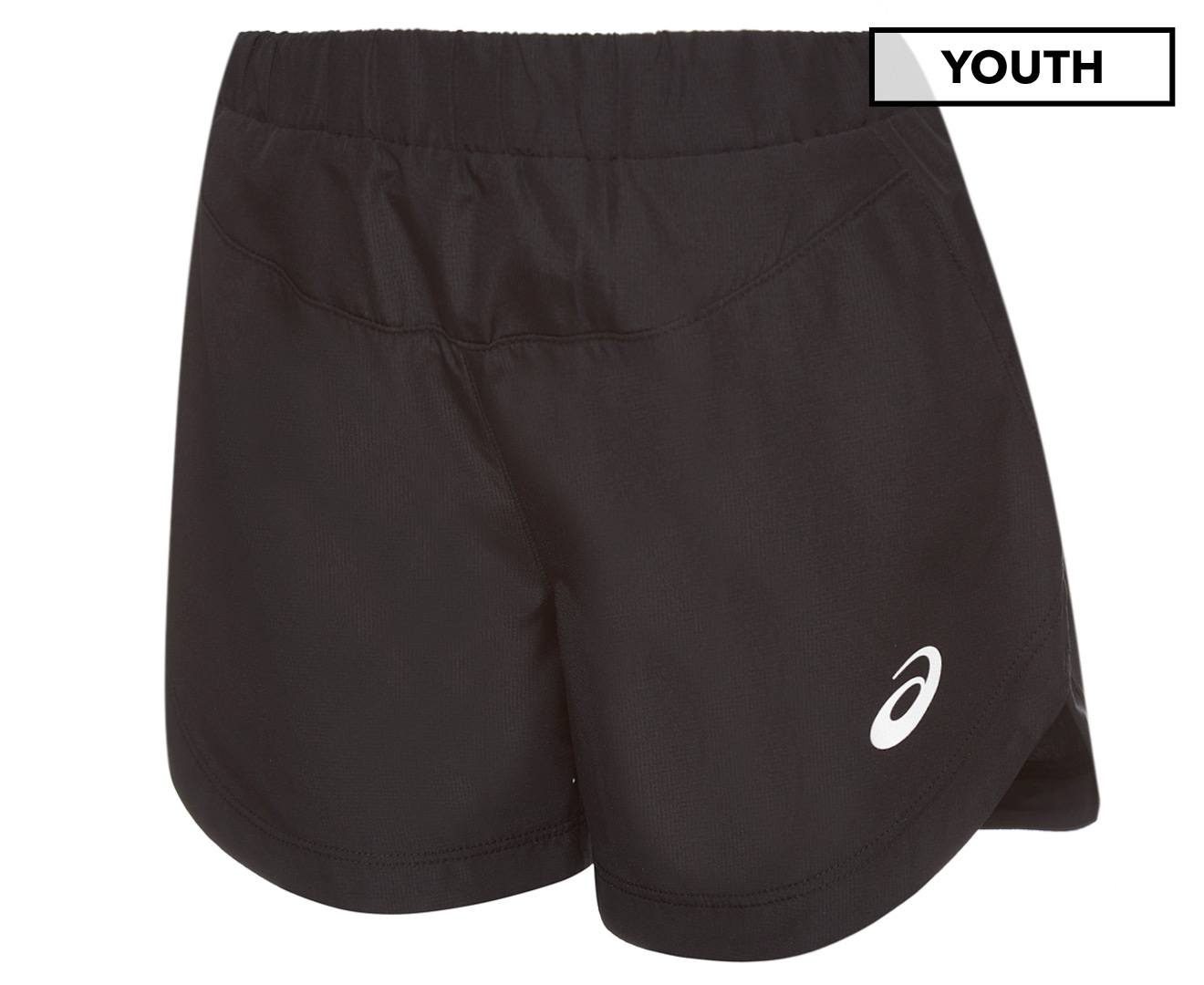 Asics youth 2024 running shorts