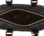 Michael Kors Bedford Legacy Extra Small Duffle Leather Crossbody Bag - Black