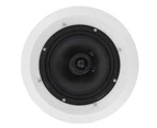 Pair of In-Ceiling Speakers 6.5-Inch 100W Poly Cones White