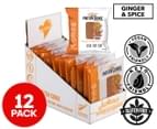 12 x Justine's Everyday Protein Cookie Ginger & Spice 65g 1