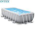Intex 488x244cm Prism Frame Rectangular Swimming Pool Set - 107cm
