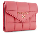 Michael Kors Jet Set Charm Envelope Trifold Leather Wallet - Tea Rose