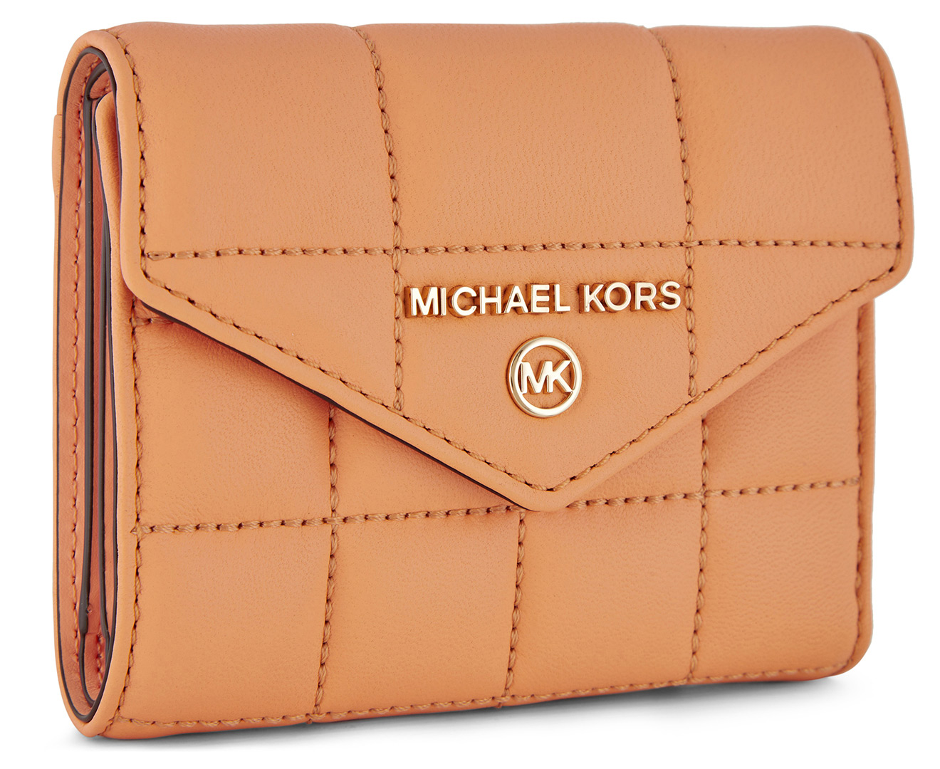 Michael Kors Jet Set Charm Trifold Wallet - Cantaloupe 