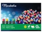 Mirabella 800 LED Solar Fairy Lights - Multi 1
