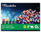Mirabella 800 LED Solar Fairy Lights - Multi