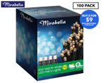 Mirabella 100 LED Solar Fairy Lights - Warm White