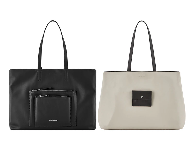 Calvin Klein Emery Reversible Tote Bag - Black