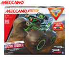 Meccano Junior Monster Jam Grave Digger Truck