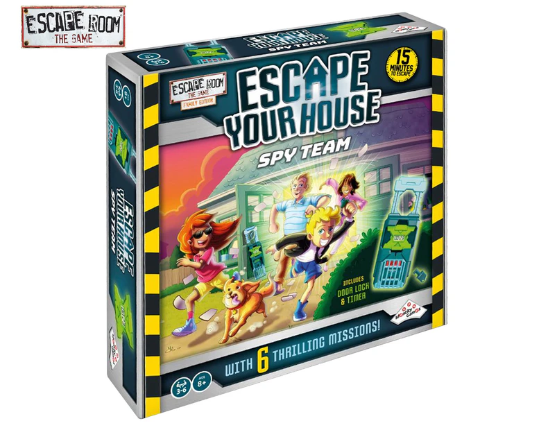 Escape Room The Game: Escape Your House Spy Team