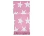 Star Pink Nautical Blanket / Throw Made In Europe 1