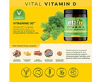 Vital Plant Based Vitamin D Supplement 60 Vegecaps
