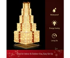 1.8m 3D Christmas Gift Box LED Light Xmas Present Decoration Indoor Outdoor Lighted Display