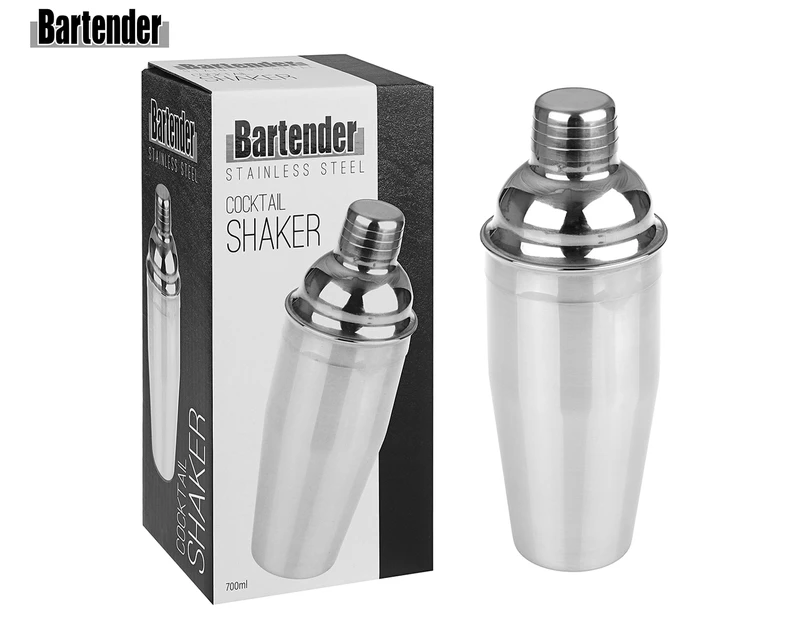 Bartender 750mL Cocktail Shaker - Silver
