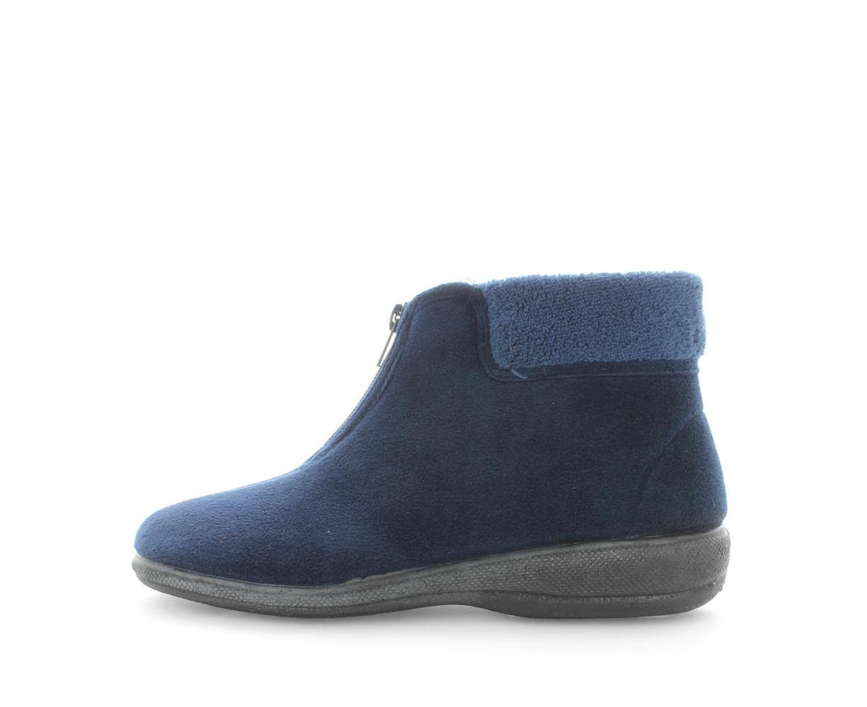 Zip up boot discount slippers