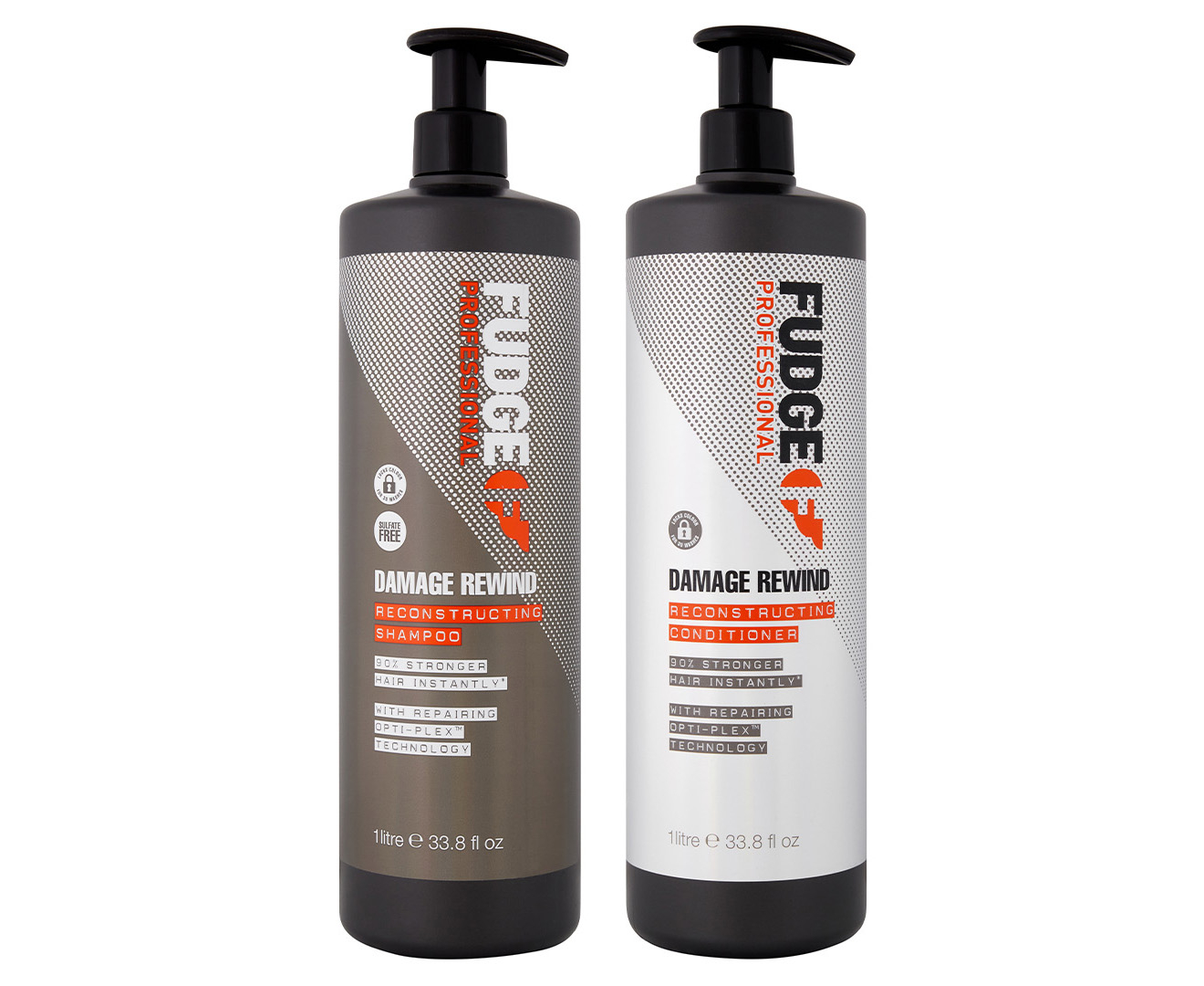 Fudge Professional Damage Rewind Reconstructing Shampoo & Conditioner Pack  1L