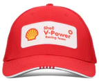 Shell V-Power Racing Men's Mesh Back Cap - Red