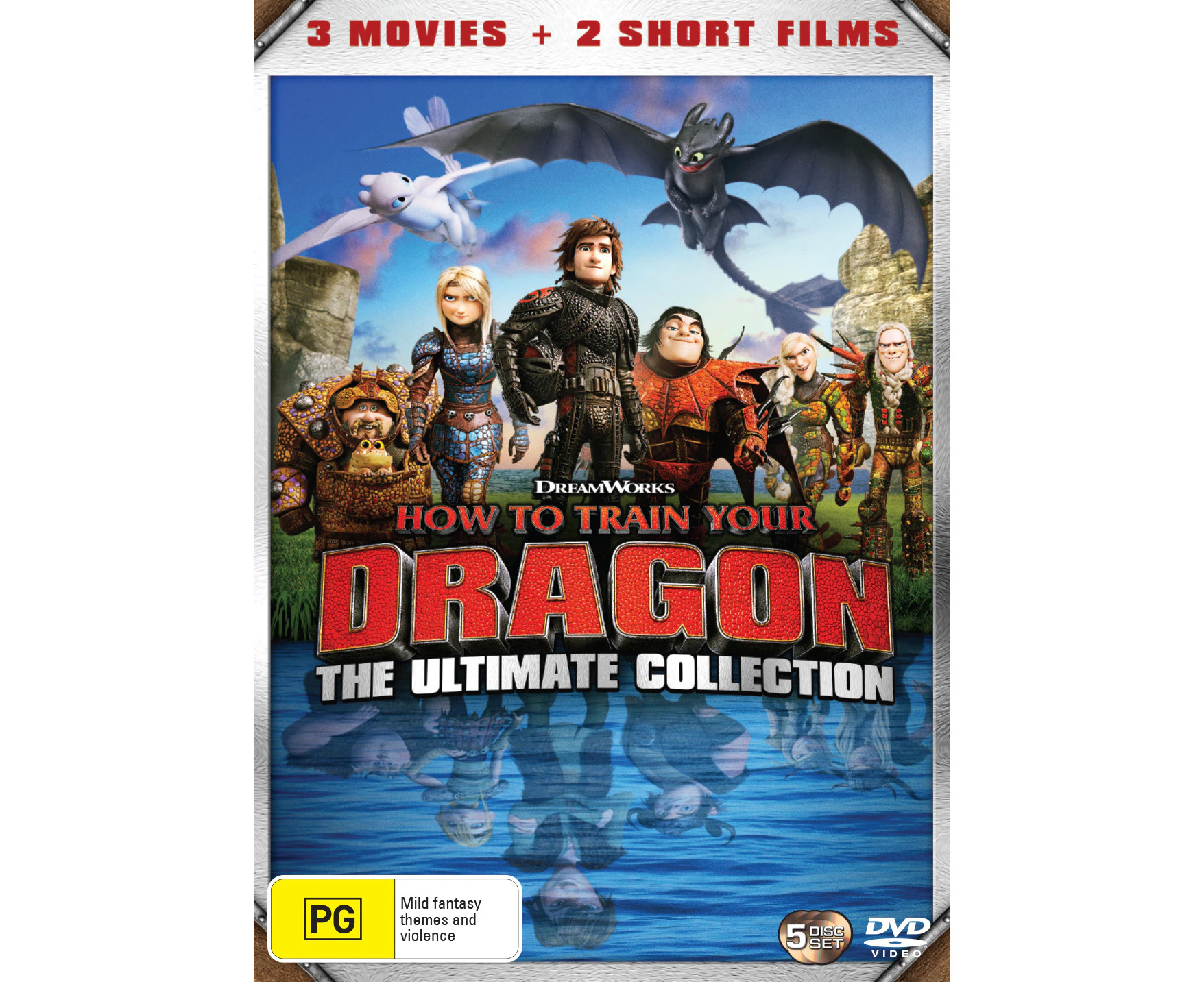 How To Train Your Dragon / How To Train Your Dragon 2 / Hidden World / Night Fury / Homecoming | Ult DVD