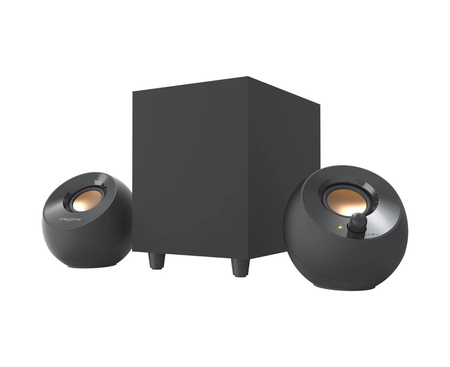 Creative Pebble Plus 2.1 USB Speaker System - Black