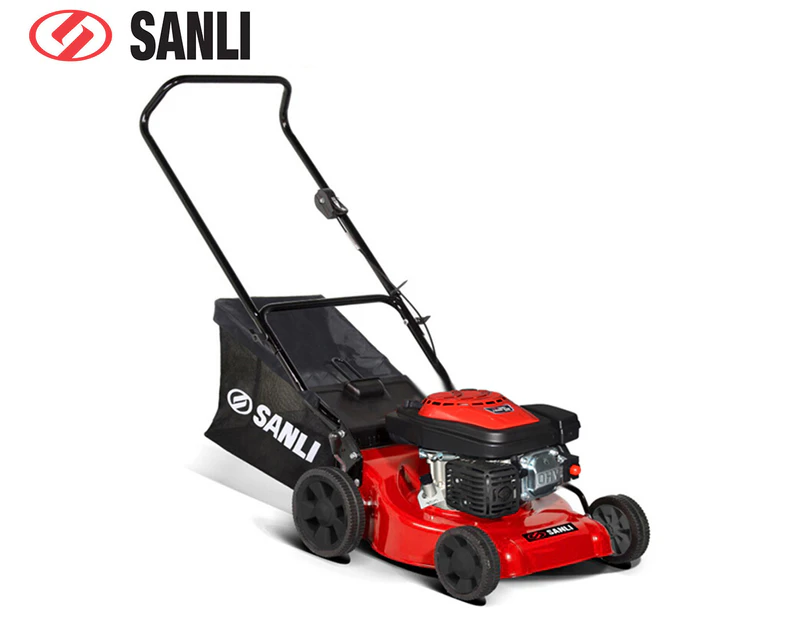 Sanli 17-Inch (432cm) Redback Cut & Catch 4-Stroke Lawn Mower RCS140