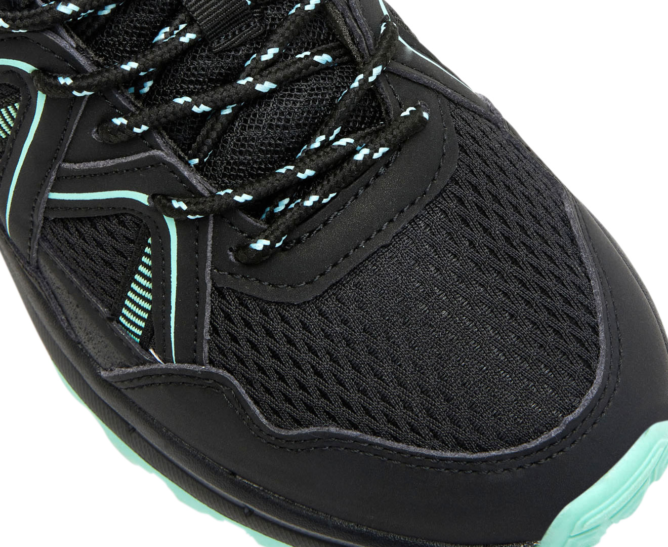 Fila Womens Andria Trail Sneakers - Black/Blue