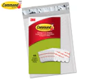 Command Small Adhesive Poster Strips Value 64-Pack - White