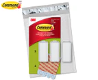 Command Large Adhesive Canvas Hangers Value 3-Pack - White