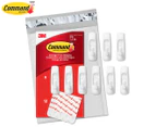 Command Medium Adhesive Hooks 9-Pack - White
