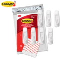 Command Large Adhesive Hooks 7-Pack - White