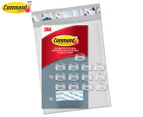 Command Medium Adhesive Cord Clips 13-Pack - Clear
